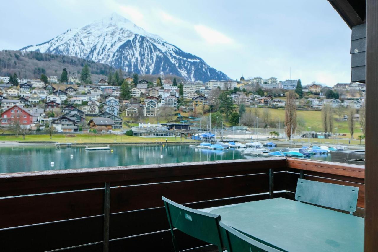 Seewohnung 1 Spiez Zewnętrze zdjęcie